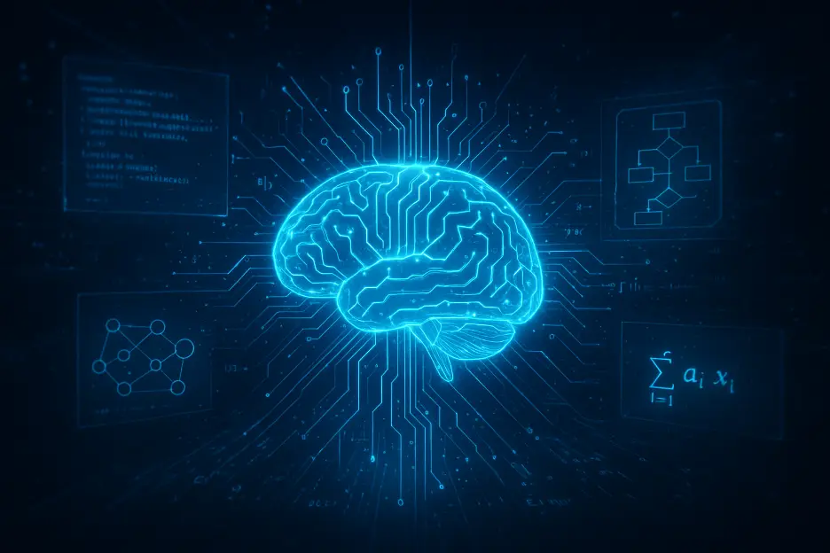 Visualizing MiniMax M2 as a futuristic AI powerhouse