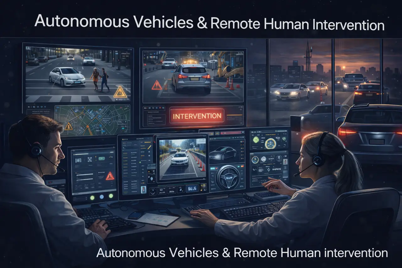 Autonomous Vehicles & Remote Human Intervention Autonomous Vehicles & Remote Human Intervention