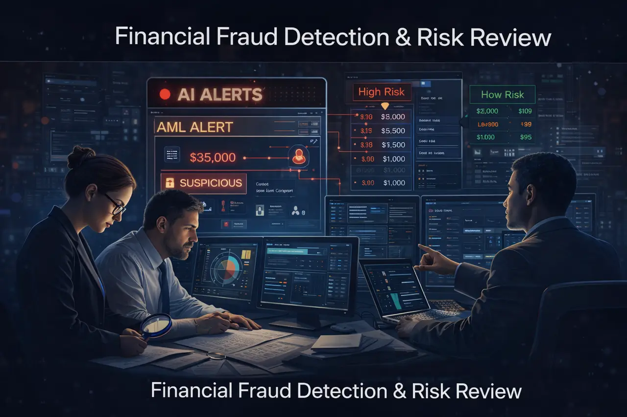 Financial Fraud Detection & Risk Review Financial Fraud Detection & Risk Review