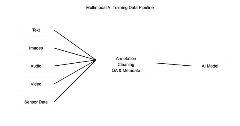 Multimodal AI Training Data Pipeline