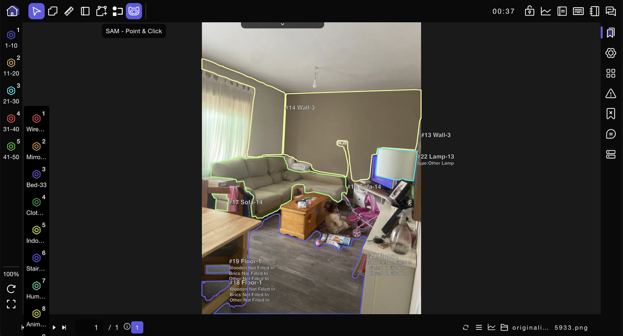 2D - AI-assisted auto-labelling