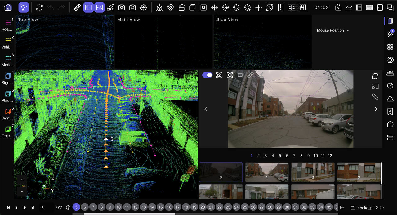 4D - Frame by Frame Tracking