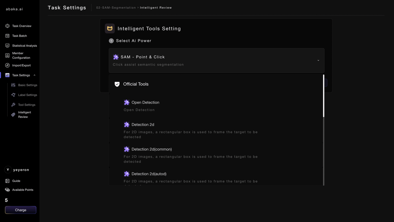 MooreData Platform - AI-powered annotation tools