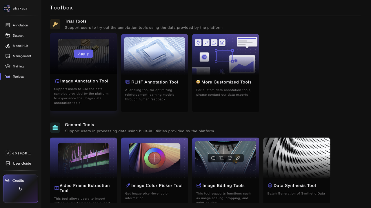 Abaka AI - MooreData Platform Toolbox