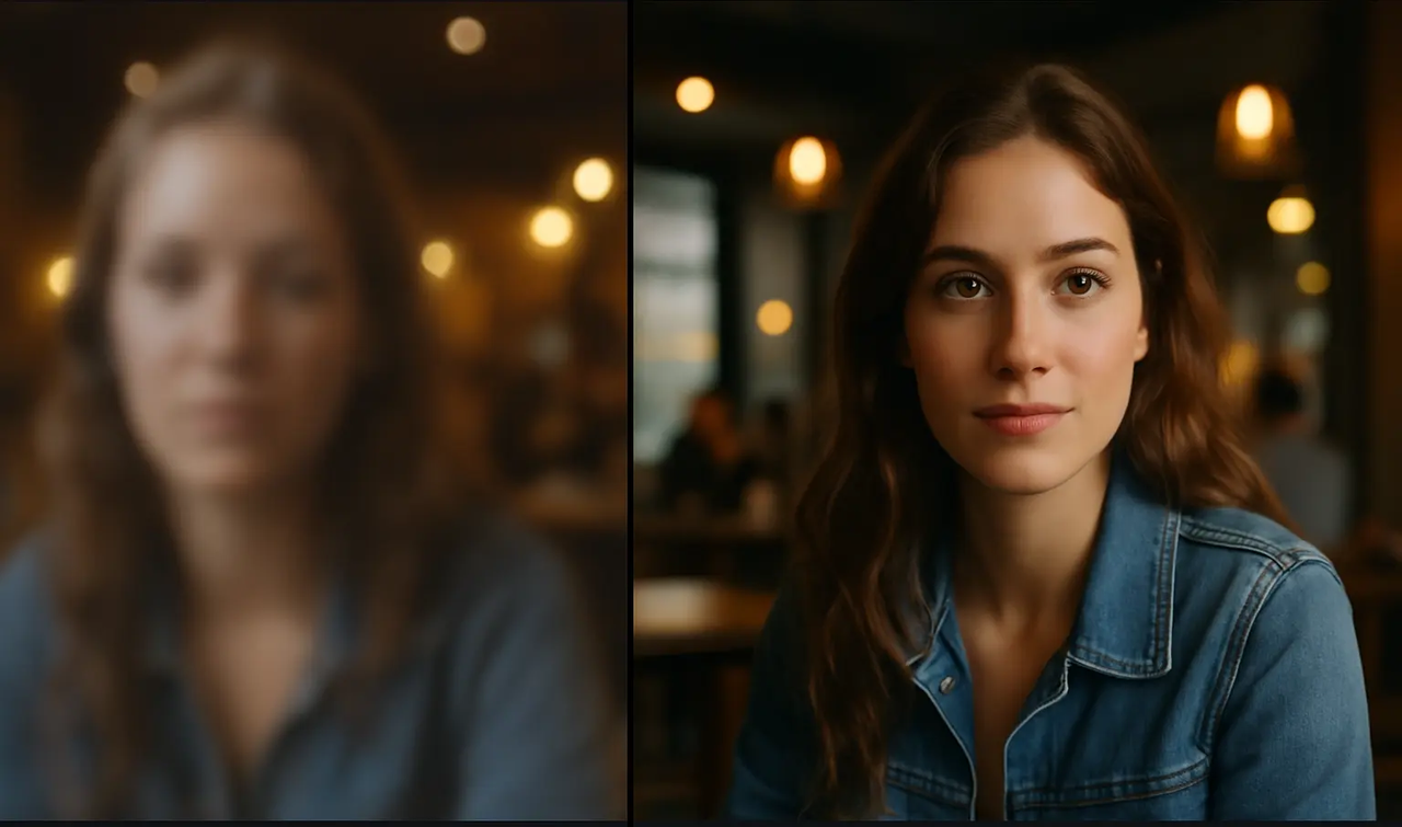 Poor data = blurry frames vs. Production-grade data = cinematic quality Poor data = blurry frames vs. Production-grade data = cinematic quality