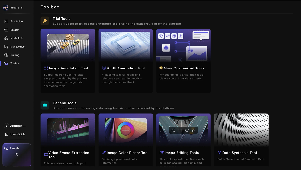 Abaka AI - MooreData platform toolbox Abaka AI - MooreData platform toolbox