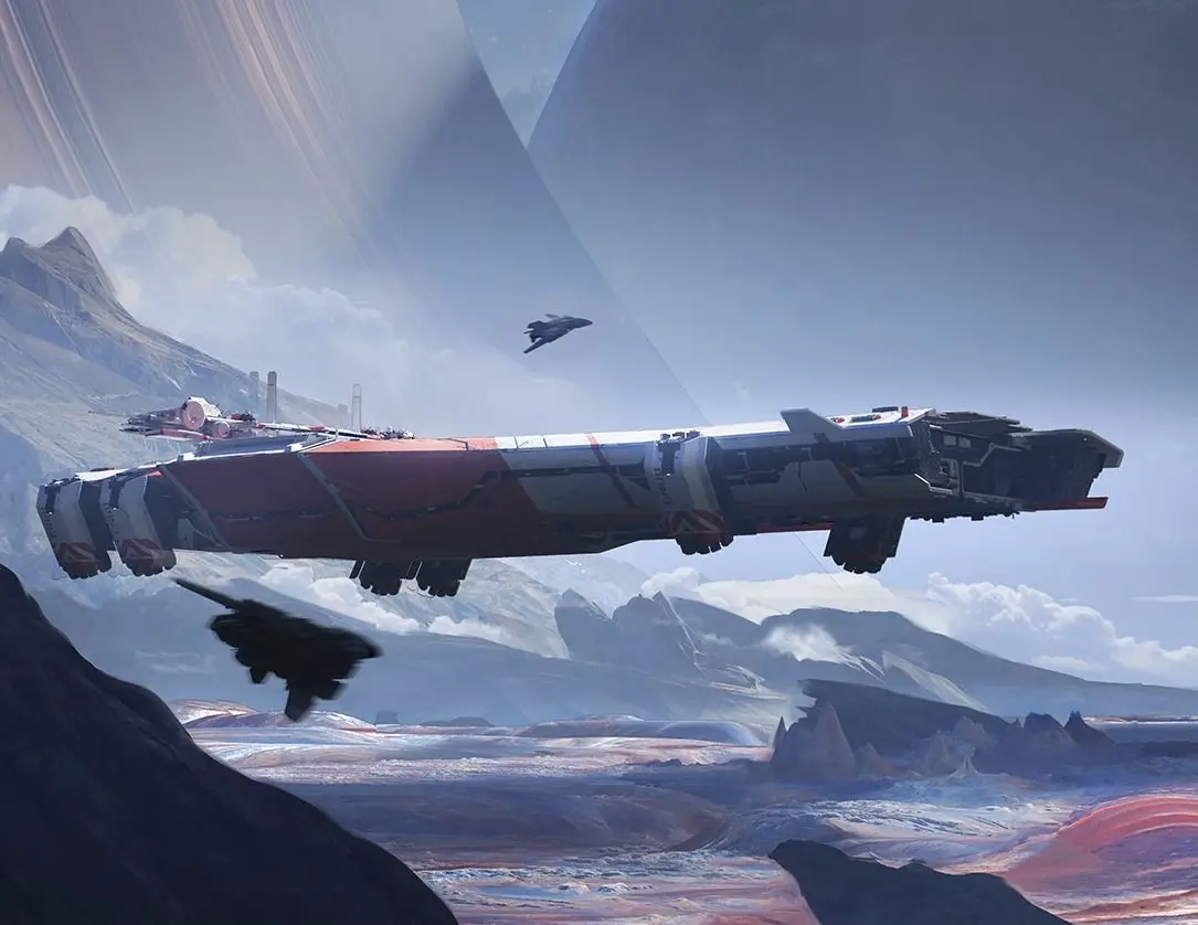Well-trined space ship Well-trined space ship