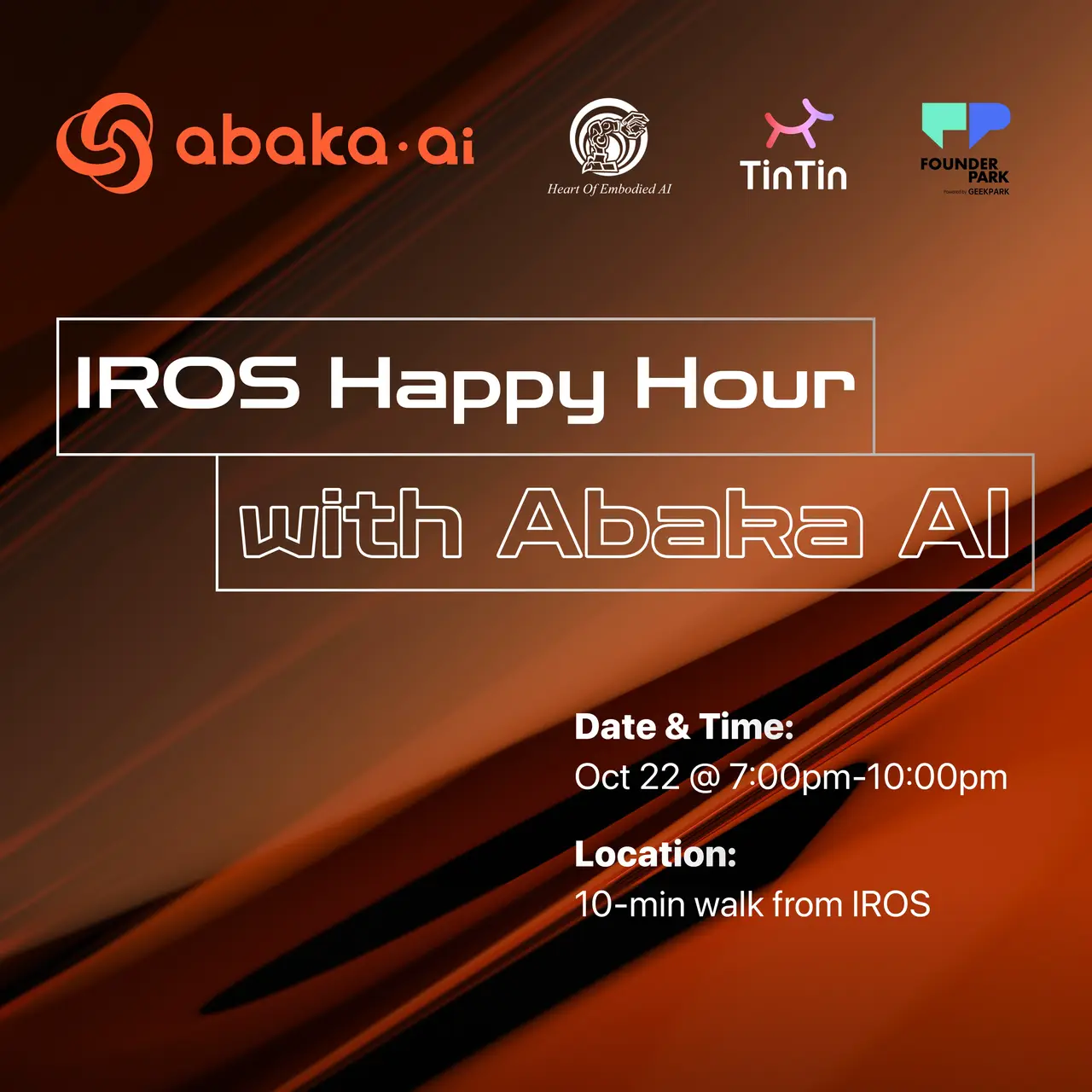 IROS Afterparty IROS Afterparty
